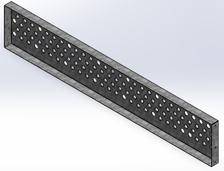 PBox Type Plate with 4 Side Bending